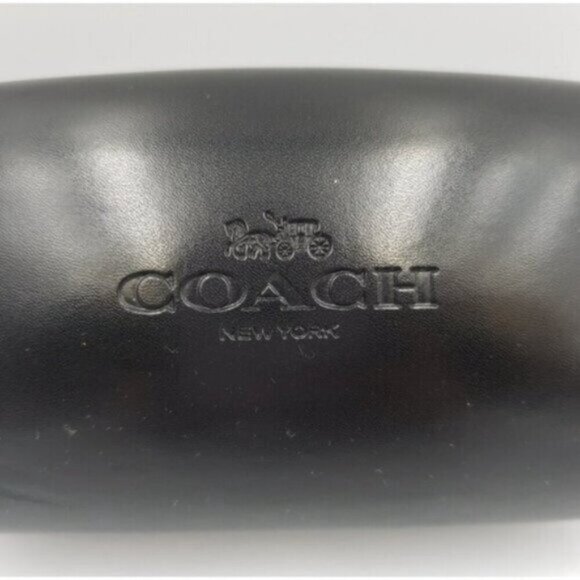 Coach Sunglass Case Black Gold Classic Quiet Luxury - Picture 5 of 15